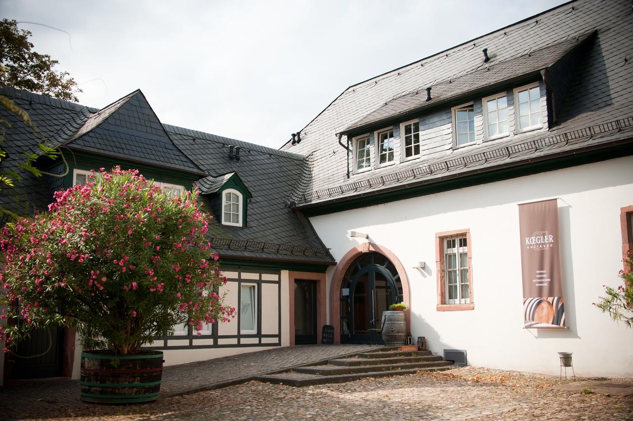 Weinhotel Koegler Eltville am Rhein Bagian luar foto